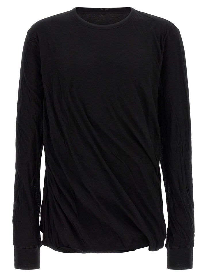 Rick Owens Black Cotton T-shirt