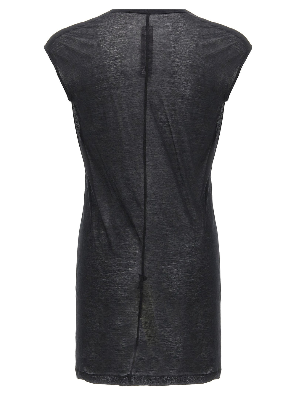 Rick Owens Black Cotton T-shirt