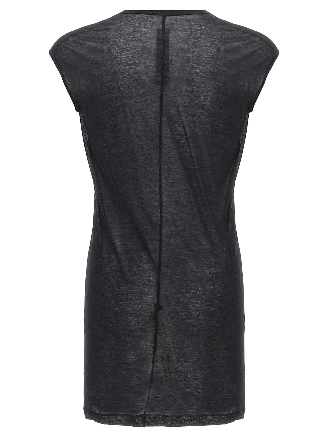 Rick Owens Black Cotton T-shirt