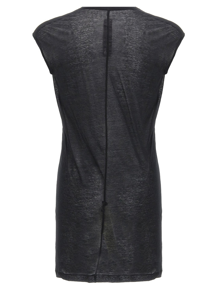 Rick Owens Black Cotton T-shirt