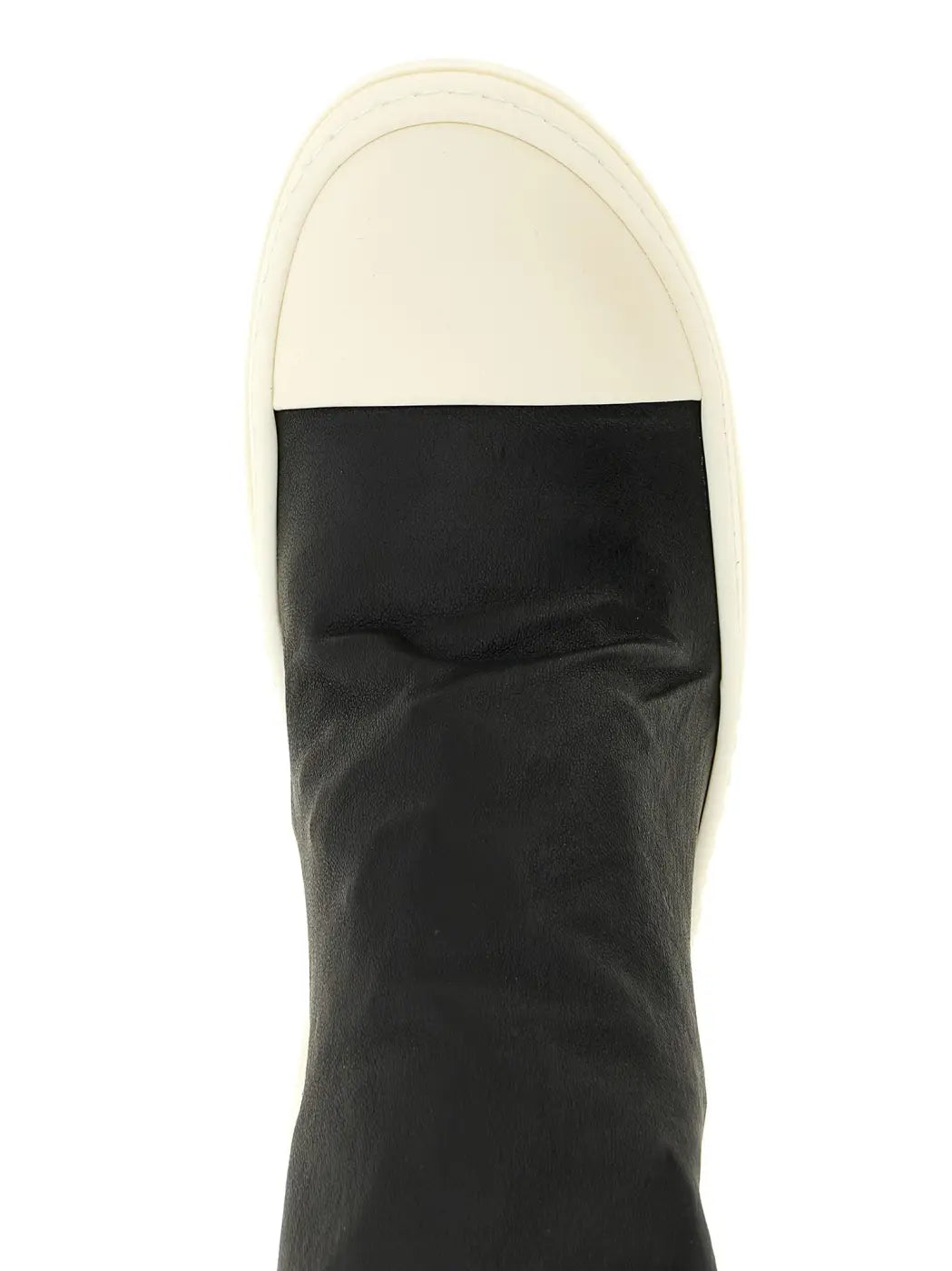Rick Owens Black Lamb Leather Over the Knee