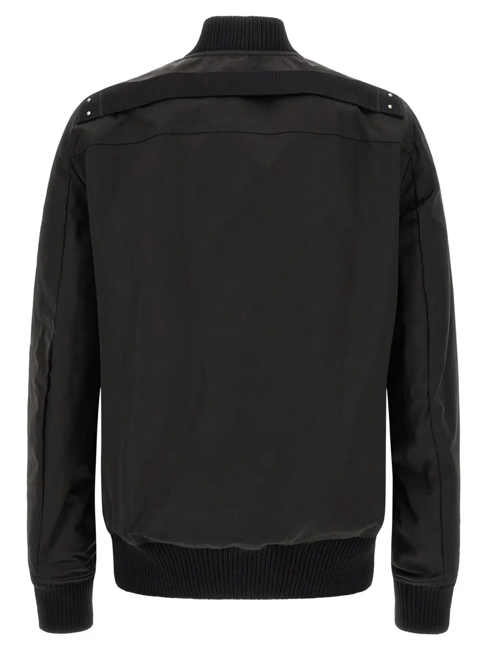 Rick Owens Black Nylon Bomber
