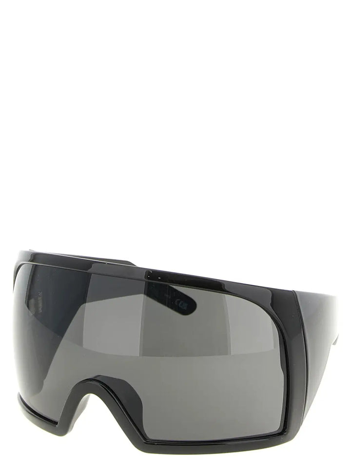 Rick Owens Black Nylon Sunglasses