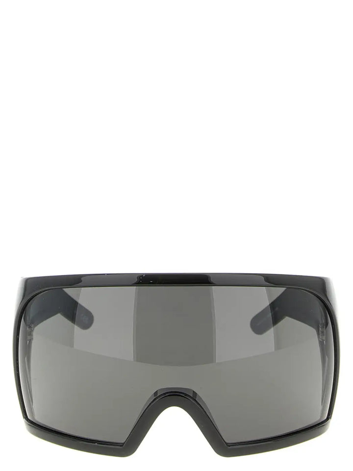 Rick Owens Black Nylon Sunglasses