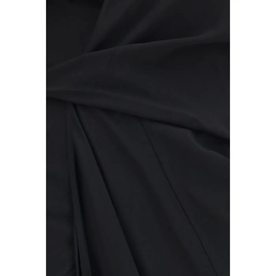 Rick Owens Black Viscose Casual Dress