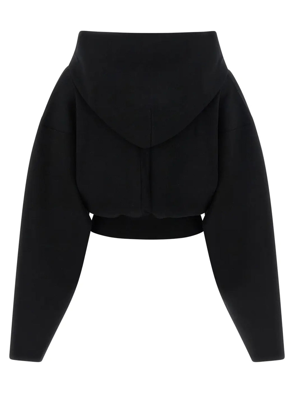 Rick Owens Black Viscose Sweatshirt