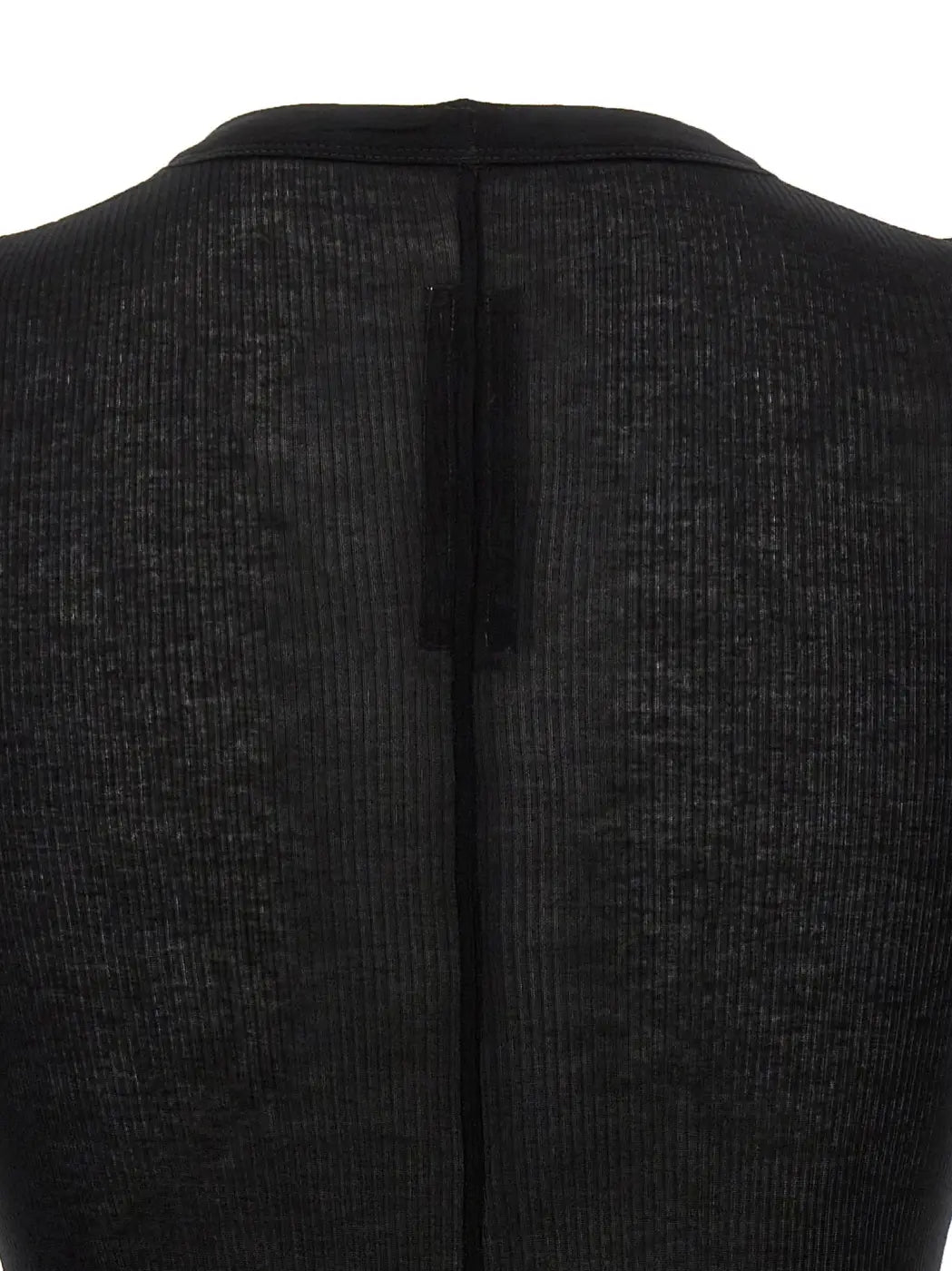 Rick Owens Black Viscose T-shirt
