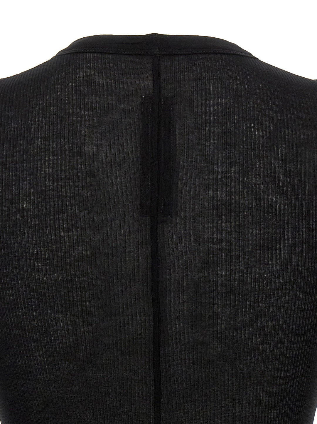 Rick Owens Black Viscose T-shirt
