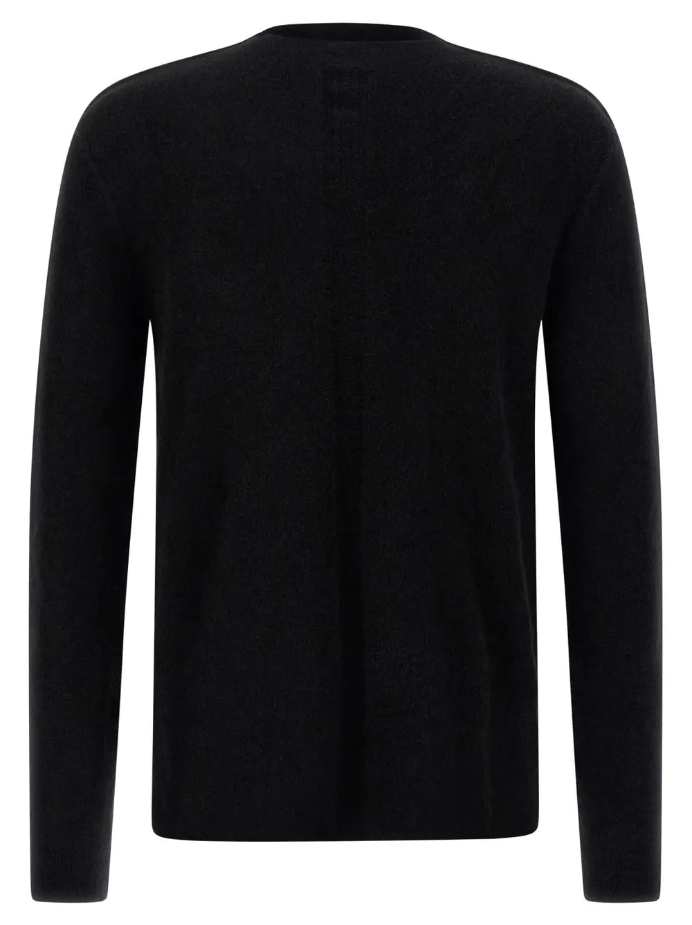 Rick Owens Black Wool Cardigan
