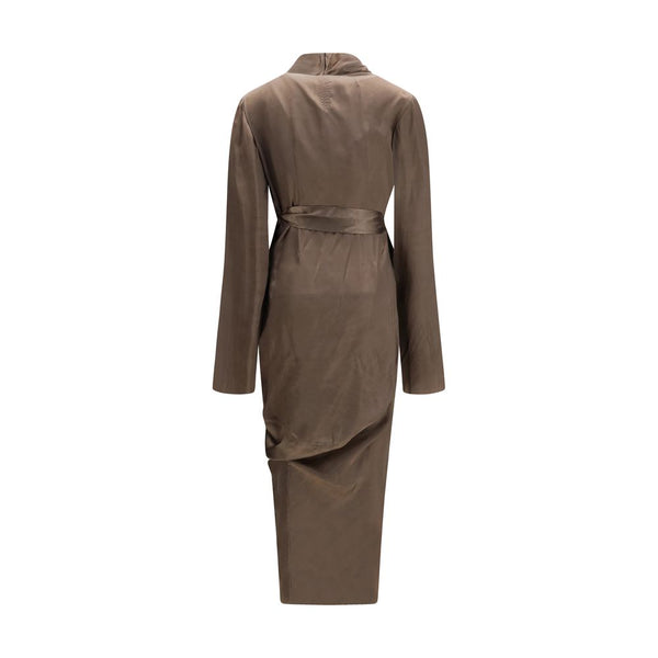 Rick Owens Brown Copper Casual Dress women’s dress
