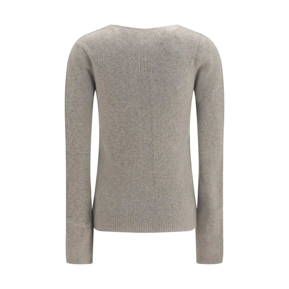 Rick Owens Gray Cashmere Sweater