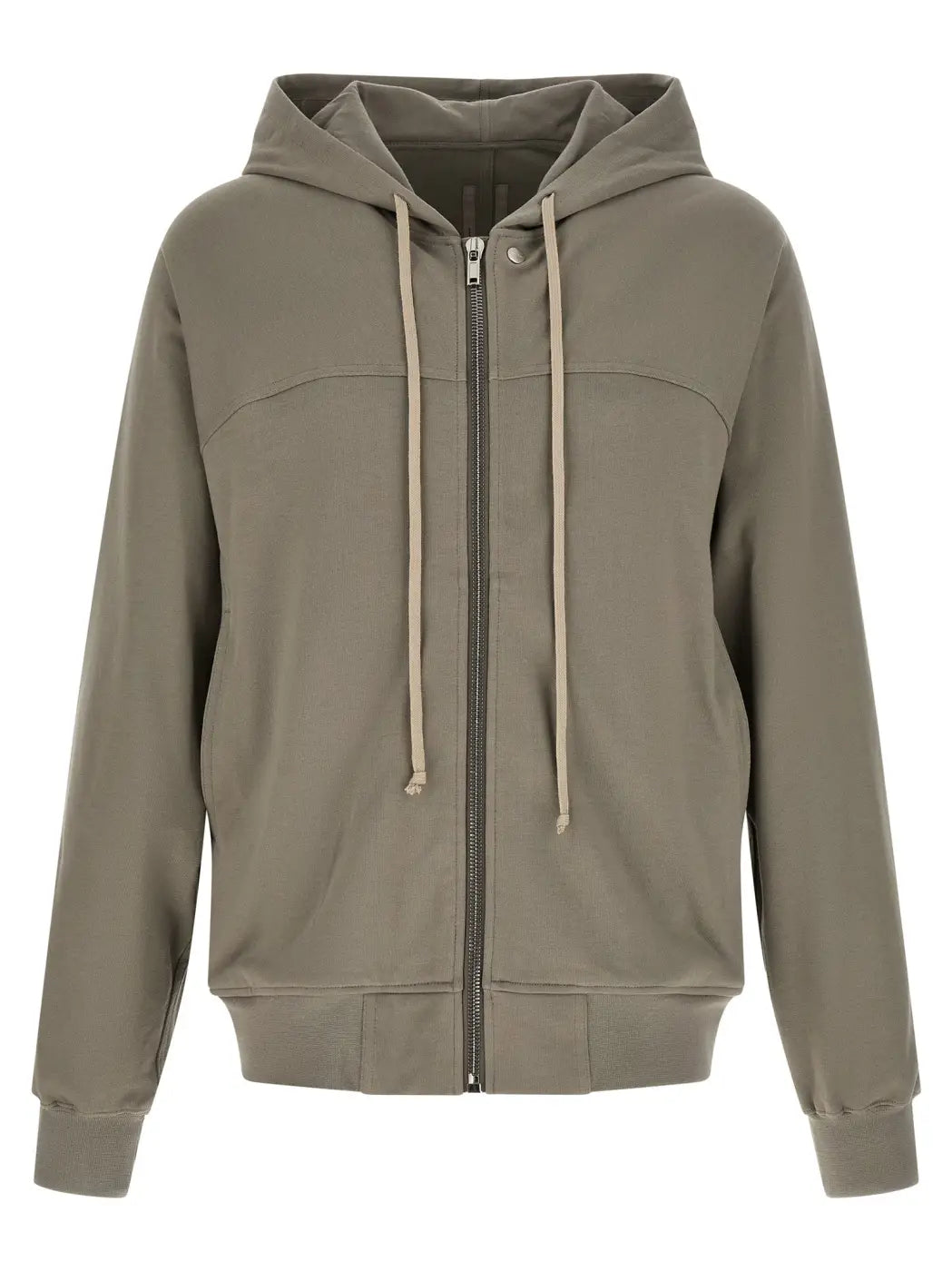 Rick Owens Gray Cotton Sweatshirt