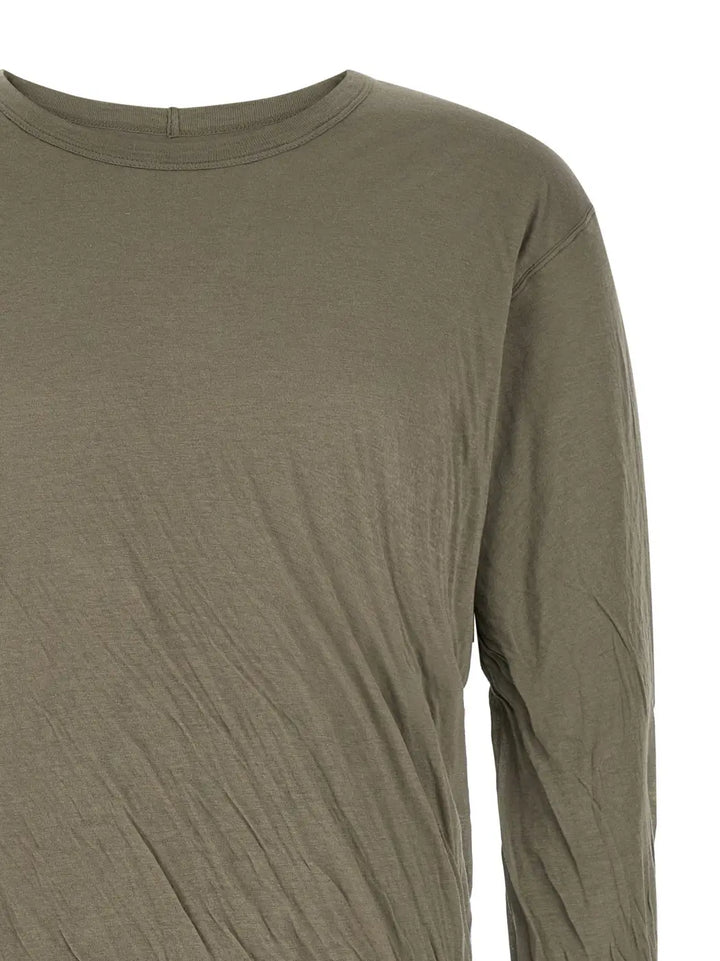 Rick Owens Gray Cotton T-shirt