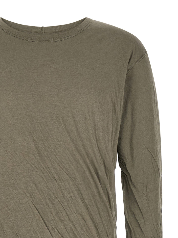 Rick Owens Gray Cotton T-shirt