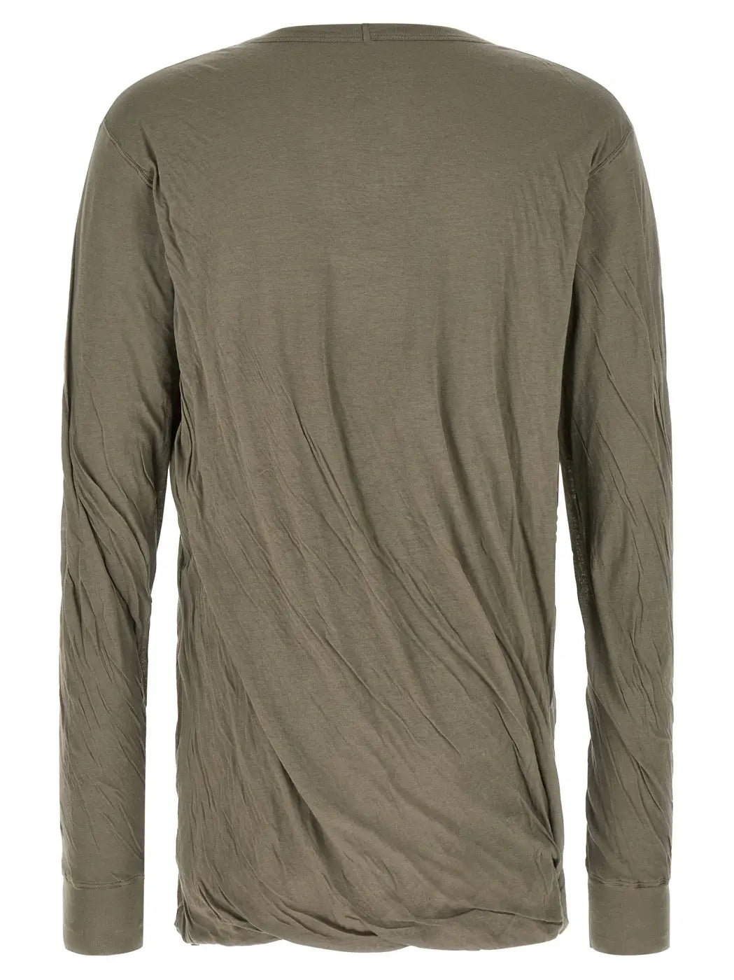 Rick Owens Gray Cotton T-shirt
