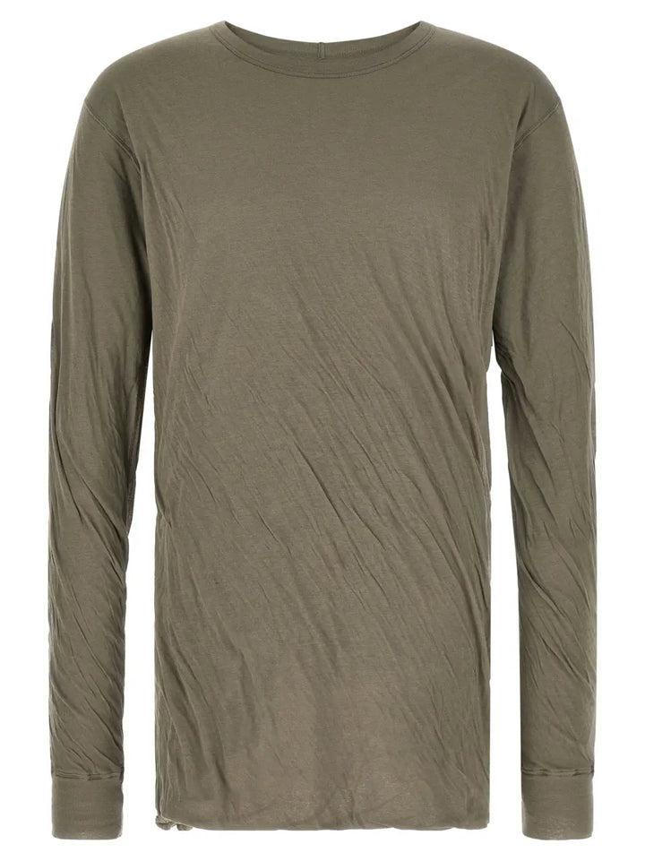 Rick Owens Gray Cotton T-shirt