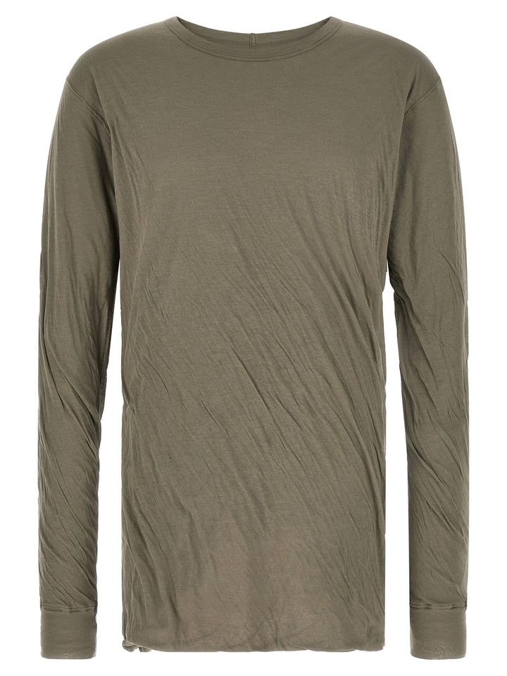 Rick Owens Gray Cotton T-shirt