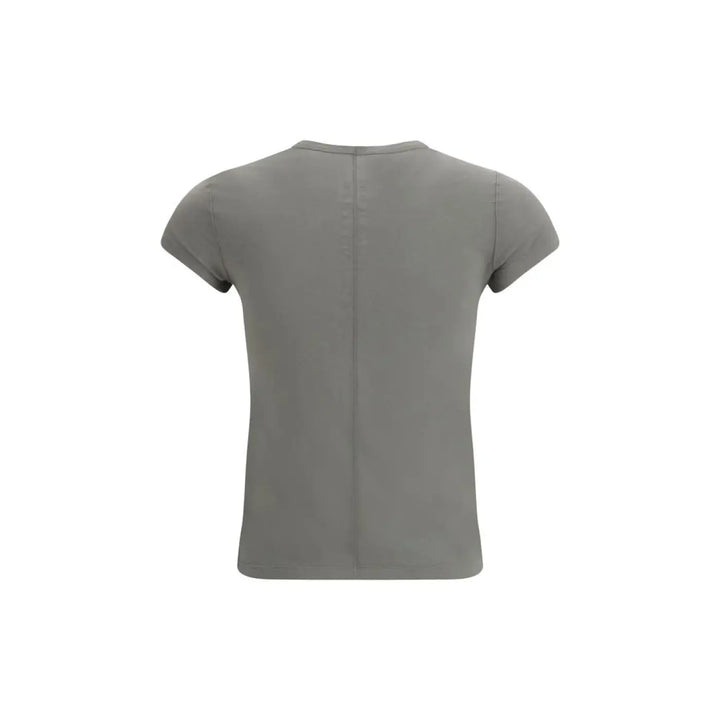 Rick Owens Gray Cotton T-Shirt