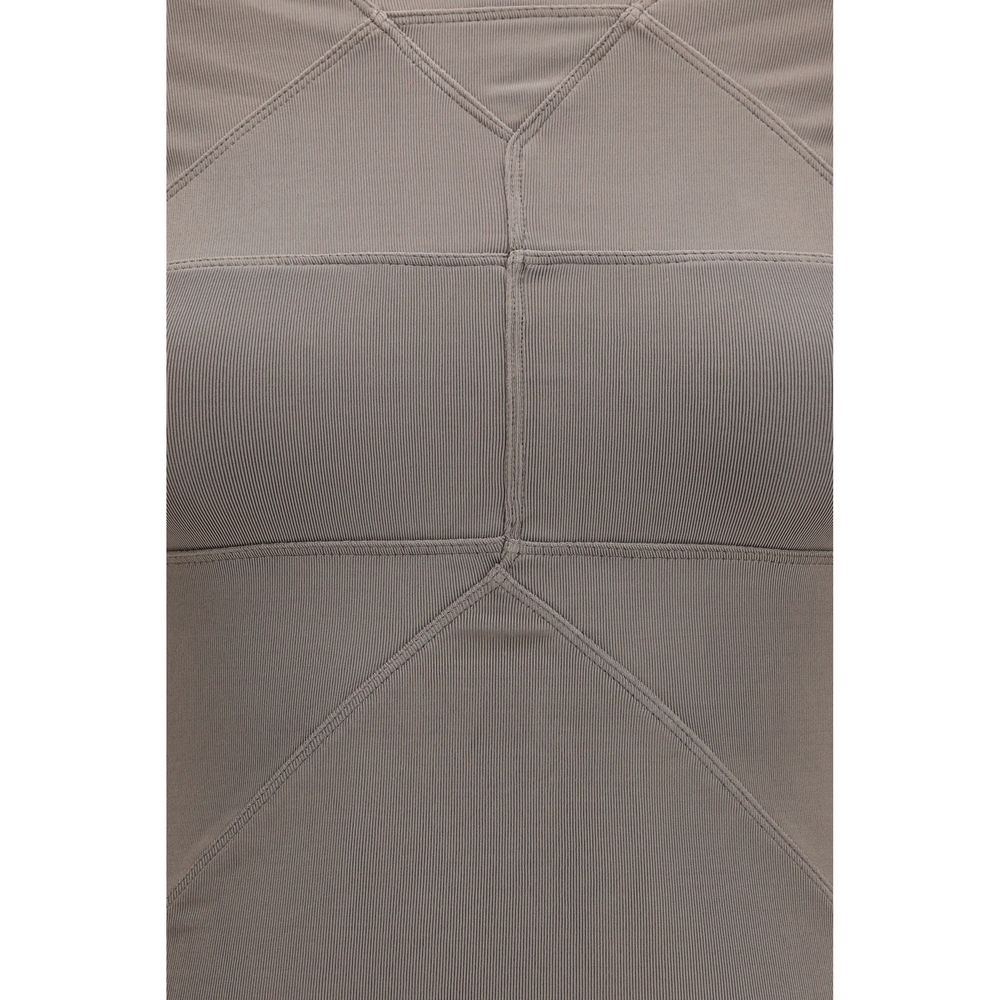 Rick Owens Shirts - Gray Viscose Shirt
