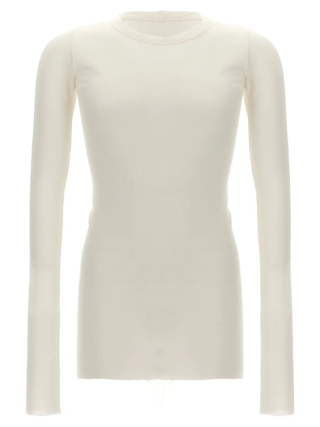 Rick Owens White Viscose T-shirt