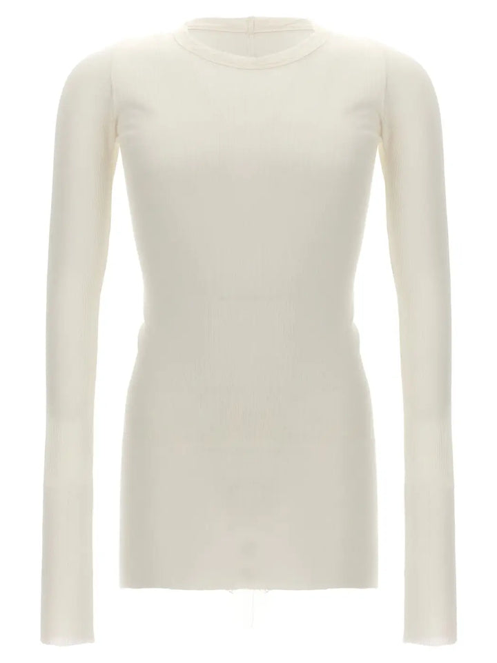Rick Owens White Viscose T-shirt