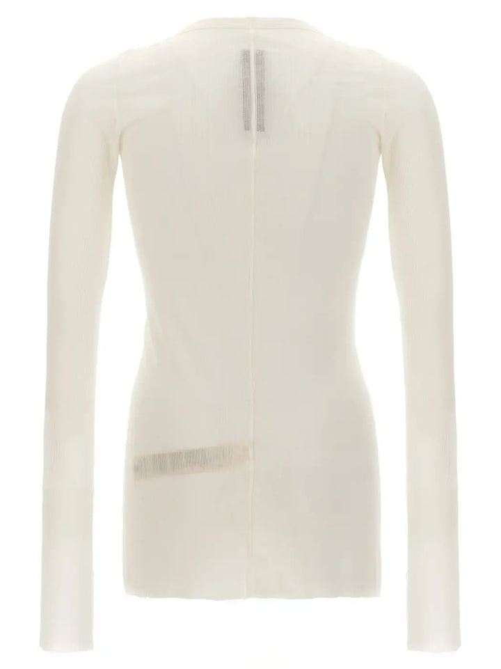 Rick Owens White Viscose T-shirt