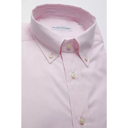 Robert Friedman Multicolor Cotton Men Shirt