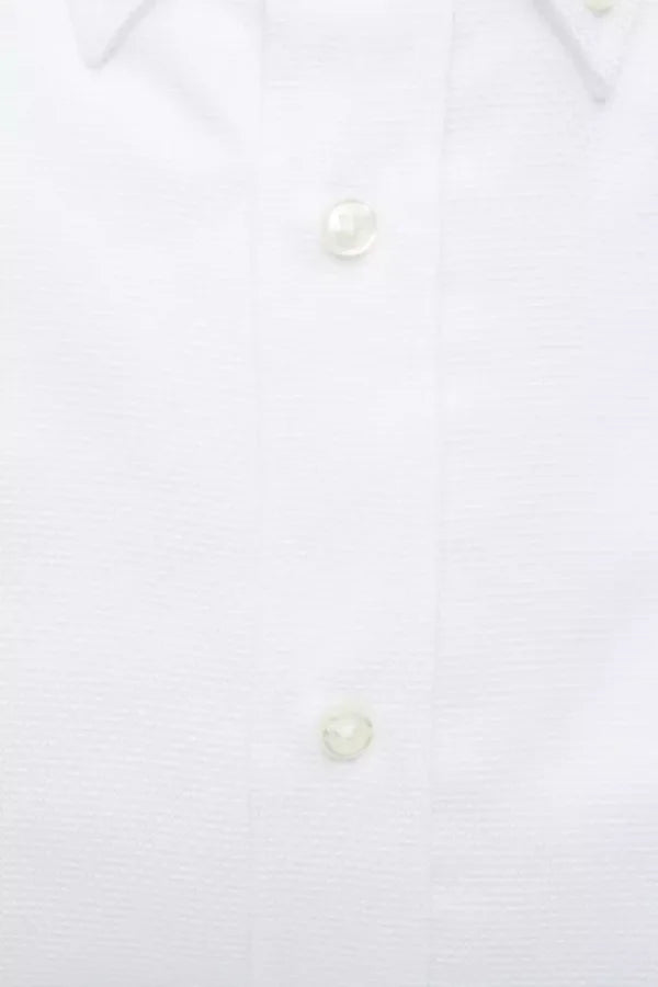 Robert Friedman White Cotton Men’s Shirt