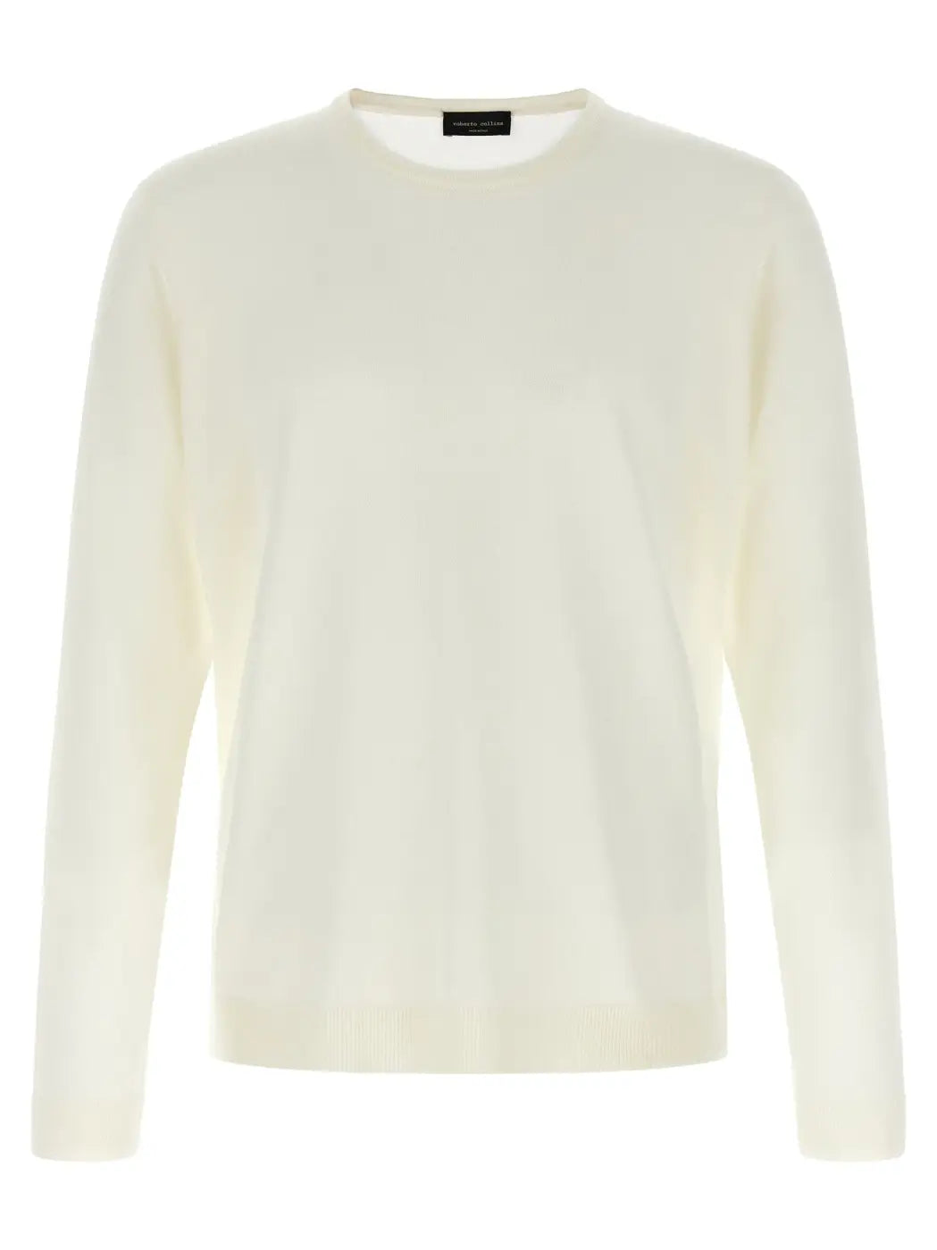 Roberto Collina Beige Merino Wool Cardigan