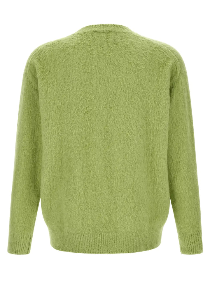 Roberto Collina Bicolor Cotton Cardigan
