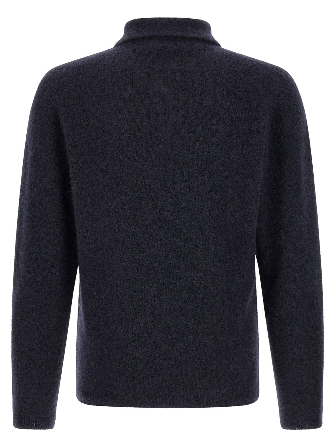 Roberto Collina Blue Cashmere Polo Shirt