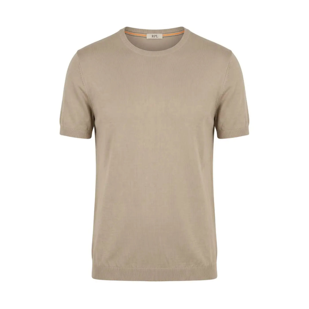Roberto Pepe Luxury Beige Cotton Men Sweater