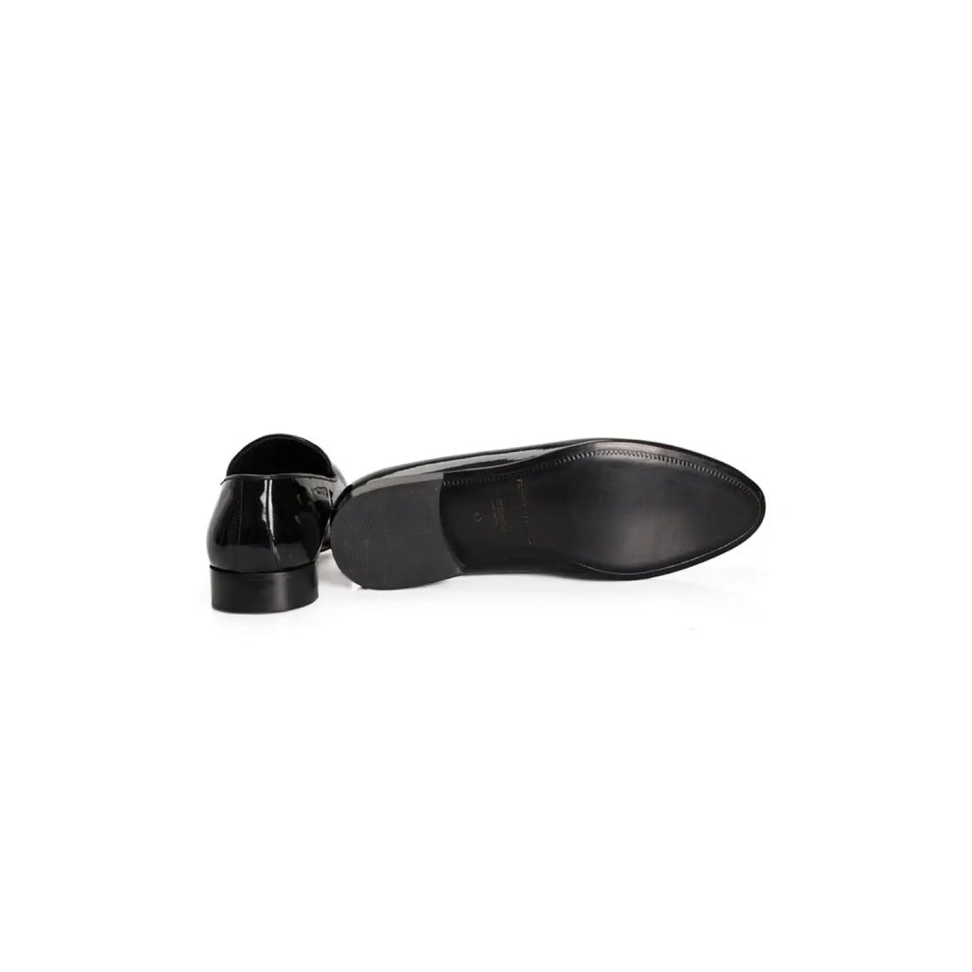 Roberto Pepe Luxury Black Calfskin Men Loafer