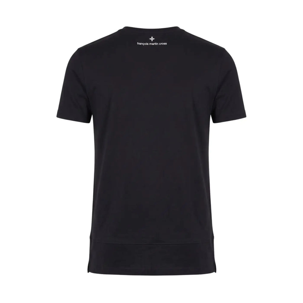 Roberto Pepe Luxury Black Cotton Men Sweater
