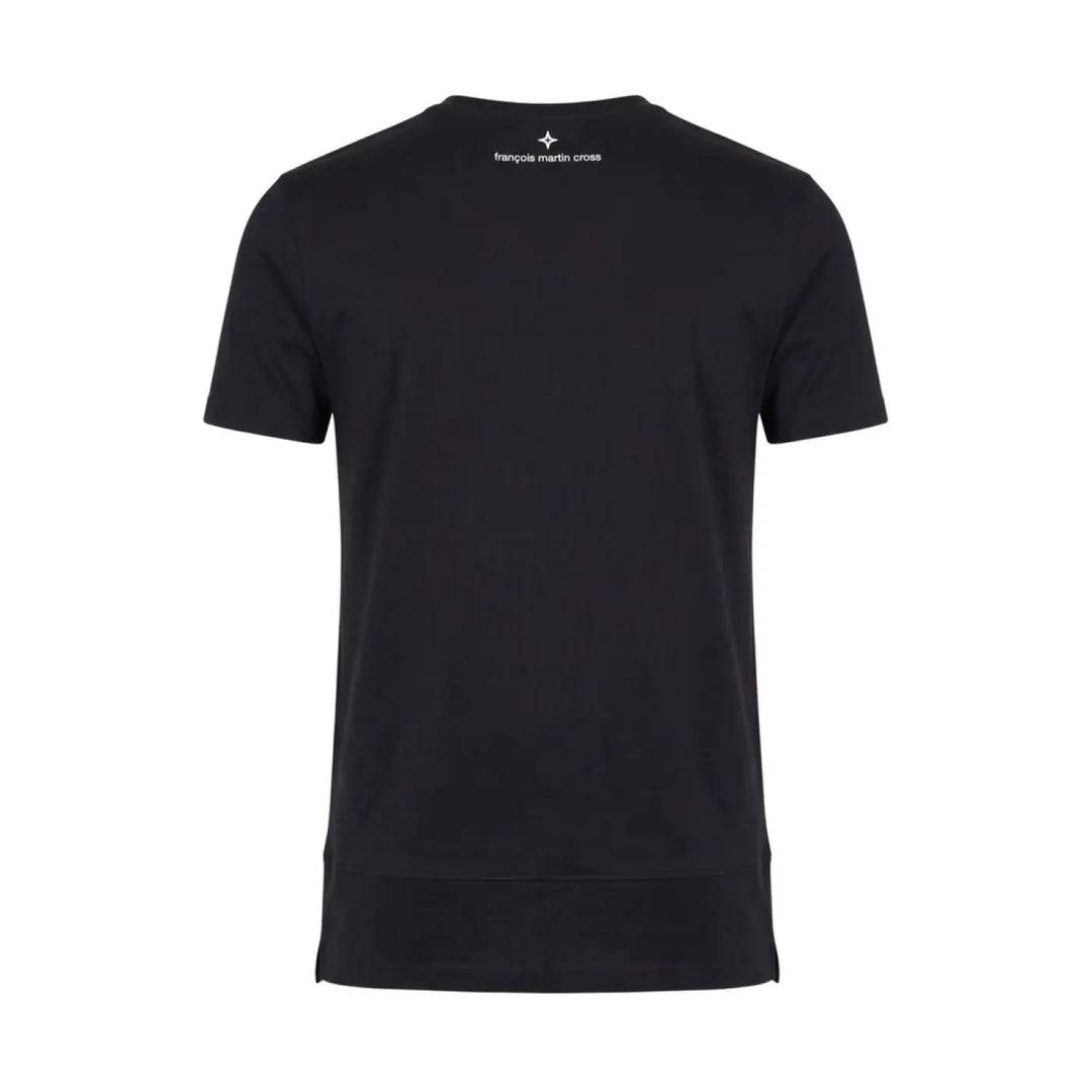 Roberto Pepe Luxury Black Cotton Men Sweater