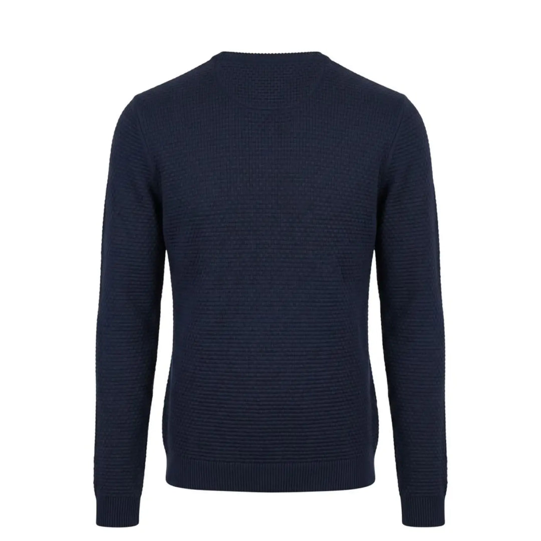 Roberto Pepe Luxury Blue Cotton Men’s Sweater