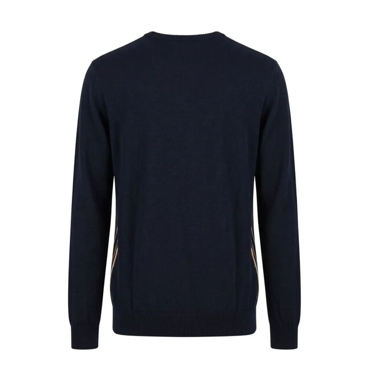 Roberto Pepe Luxury Blue Wool Men’s Sweater