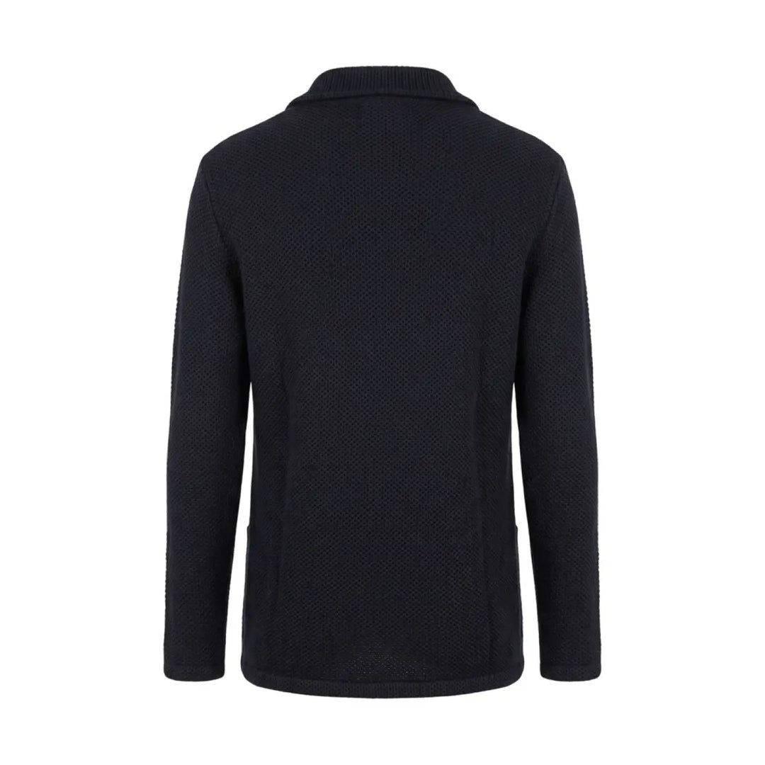 Roberto Pepe Luxury Blue Wool Men’s Sweater