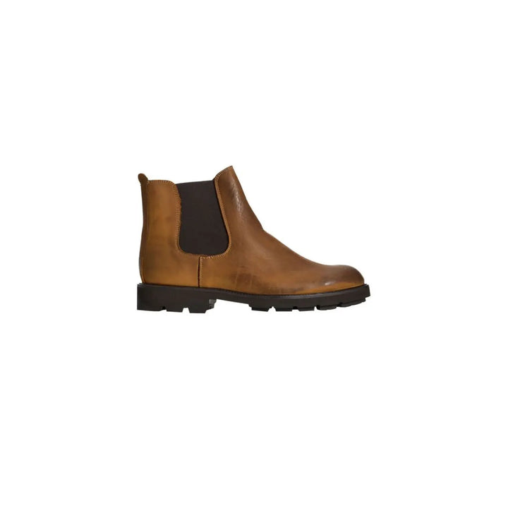 Roberto Pepe Luxury Brown Calfskin Men Boot