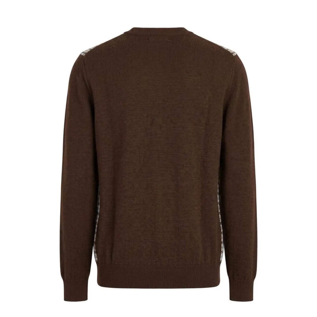 Roberto Pepe Luxury Brown Wool Men Sweater