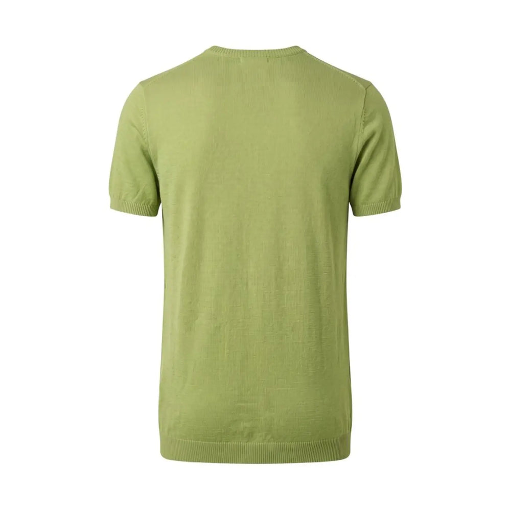 Roberto Pepe Luxury Green Cotton Men Sweater