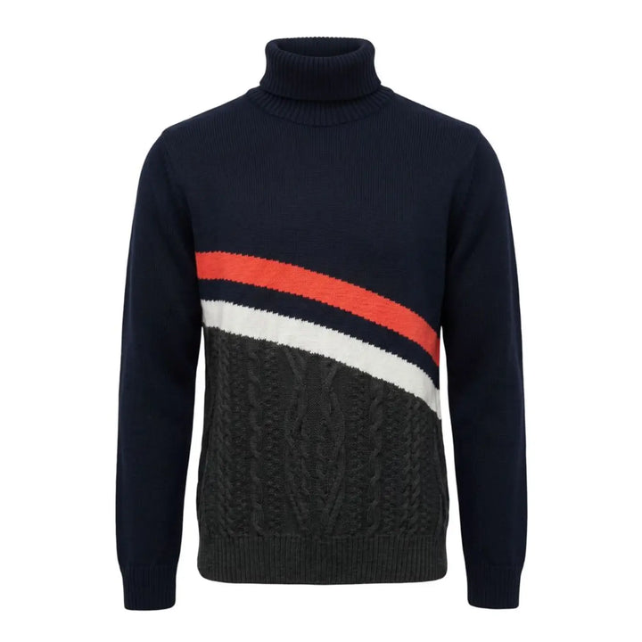 Roberto Pepe Luxury Green Wool Men Sweater