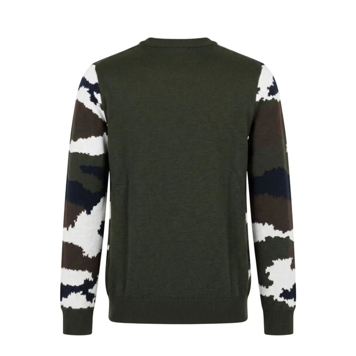 Roberto Pepe Luxury Green Wool Men Sweater
