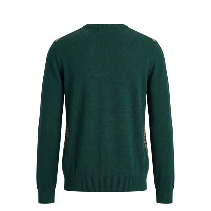 Roberto Pepe Luxury Green Wool Men’s Sweater