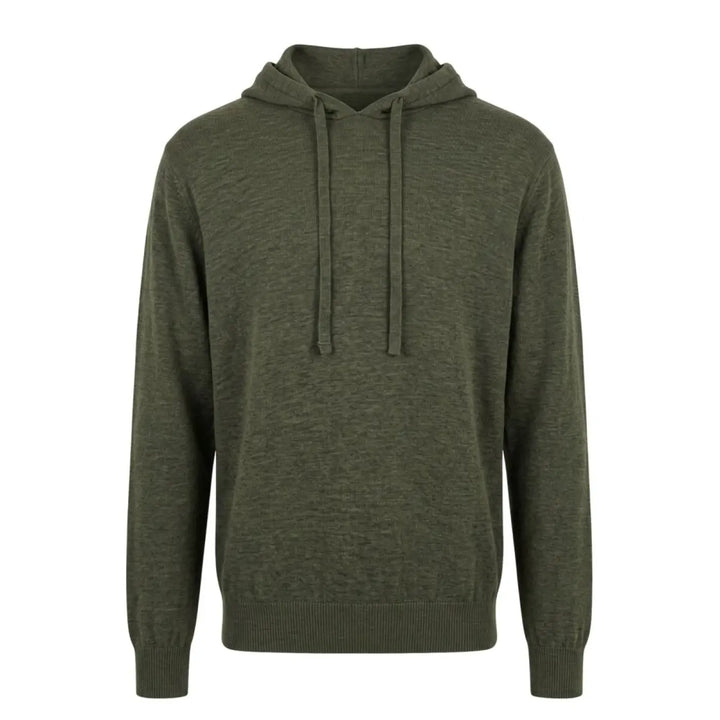 Roberto Pepe Luxury Green Wool Men’s Sweater