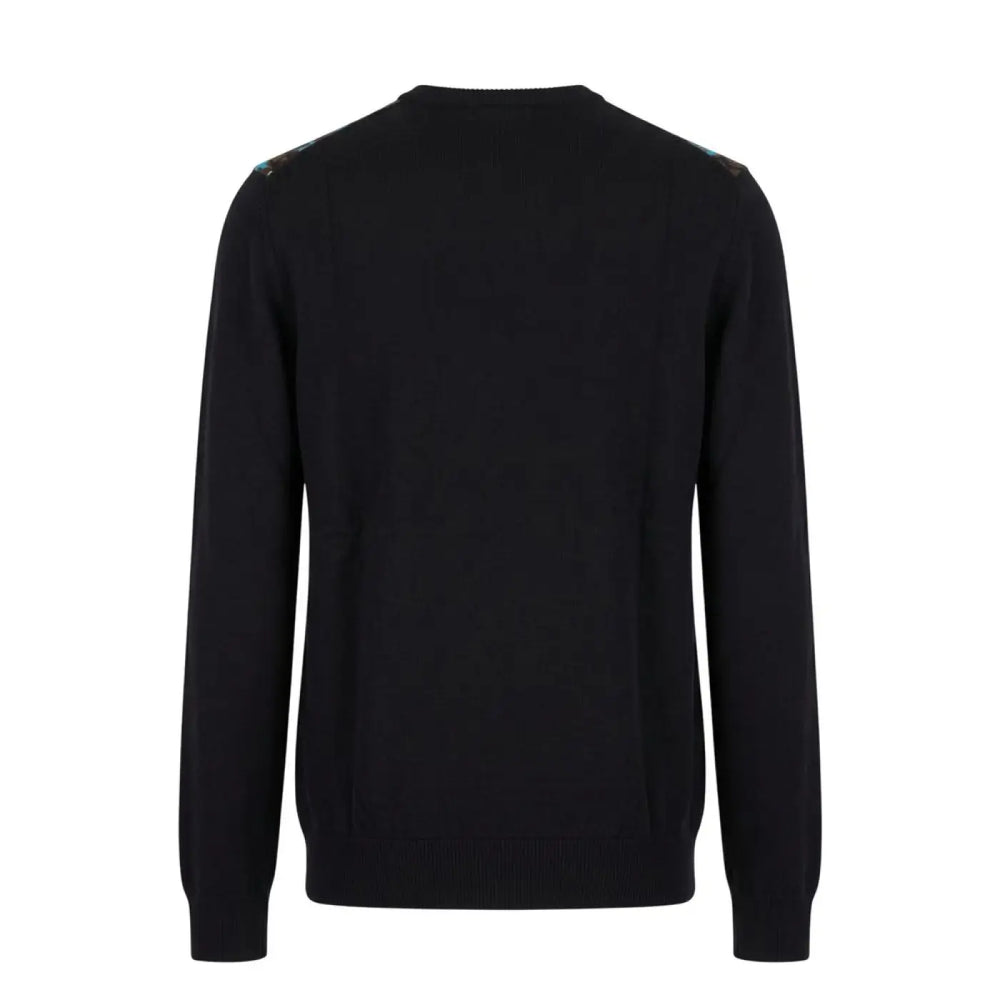 Roberto Pepe Luxury Light Blue Wool Men’s Sweater