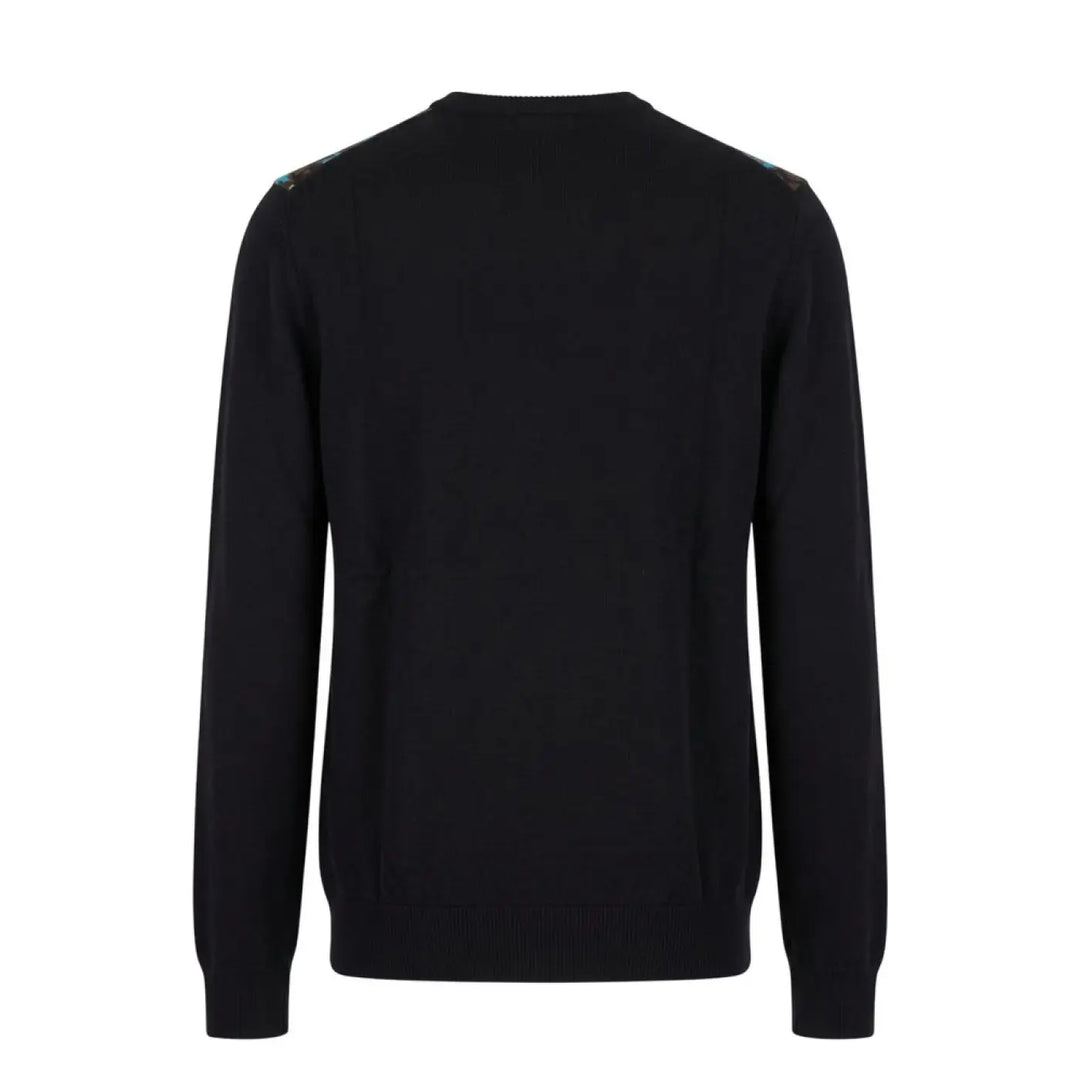 Roberto Pepe Luxury Light Blue Wool Men’s Sweater
