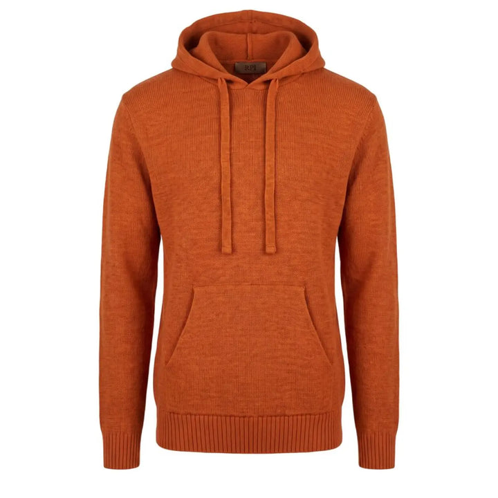 Roberto Pepe Luxury Orange Wool Men’s Sweater