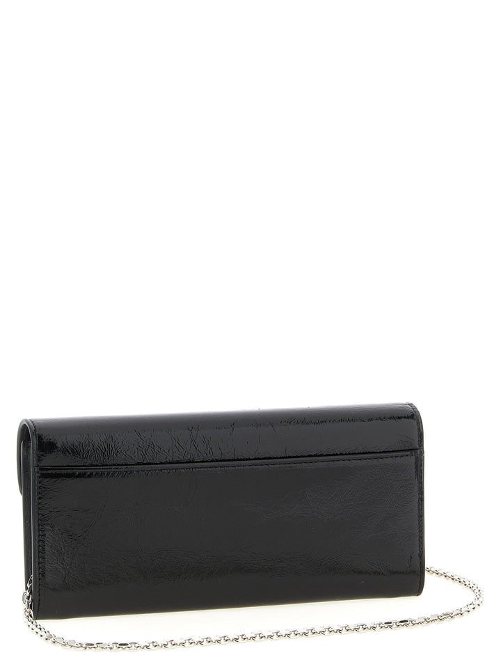 Roger Vivier Black Calfskin Cardholder