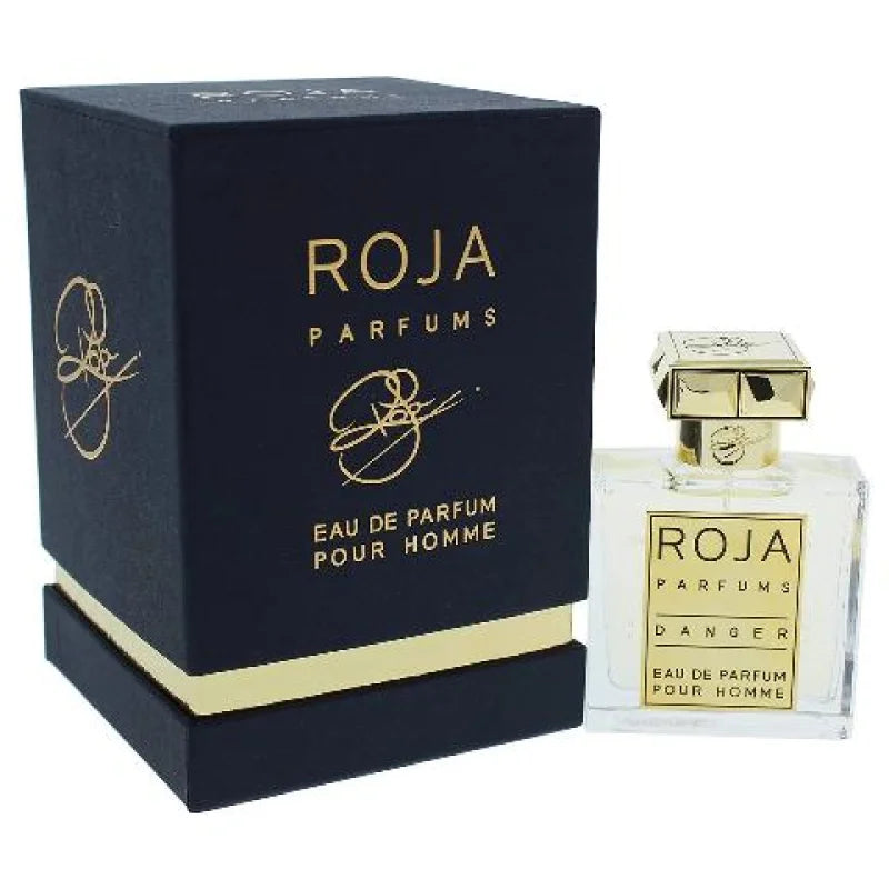 Roja Danger Pour Homme Bold Ambergris Musk Vanilla Elegance Men’s Cologne Parfums